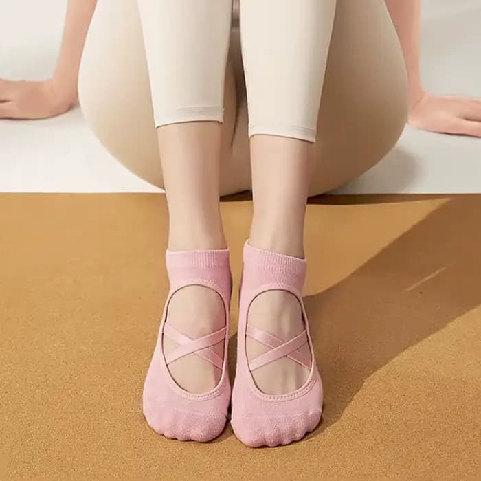 Chaussettes de Yoga en Silicone pour femmes
