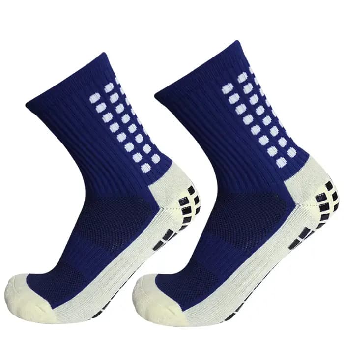 Chaussettes de football antidérapantes en silicone pour hommes et femmes