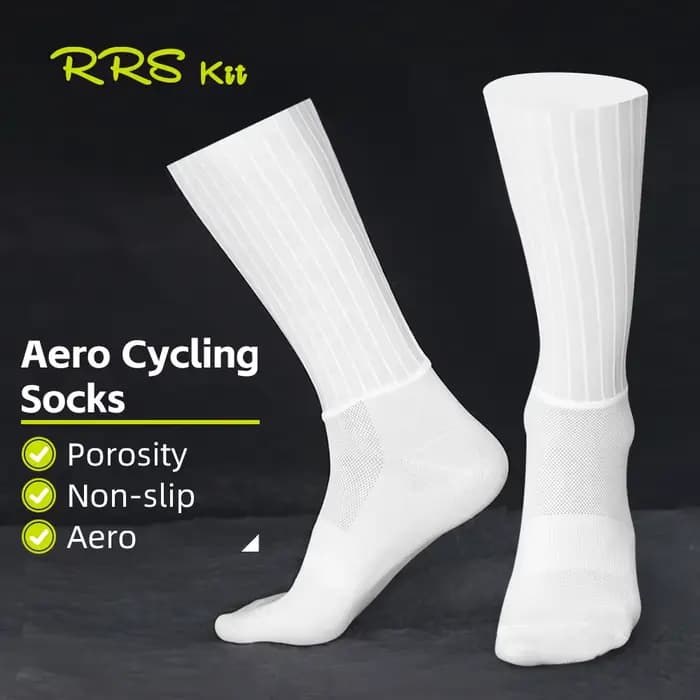 Rrskit Areoy chaussettes de cyclisme vêtements respirants résistant TPU anti-dérapant conception segmentée été léger