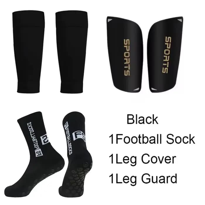 3 paires ensemble anti-dérapant chaussettes de Football pour hommes Sports de plein air poignée chaussette
