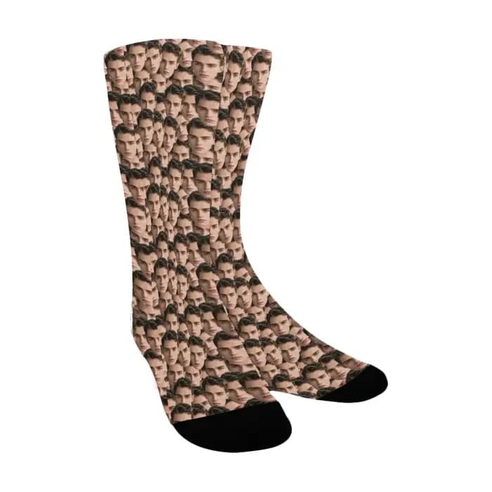 Chaussettes personnalisées avec photo