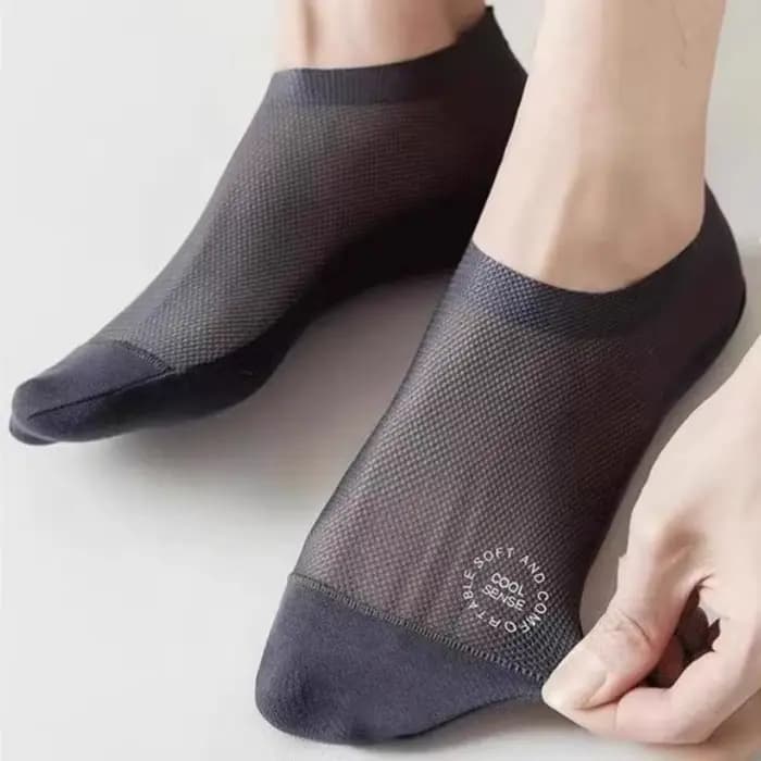 Chaussettes d'été en maille fine pour hommes