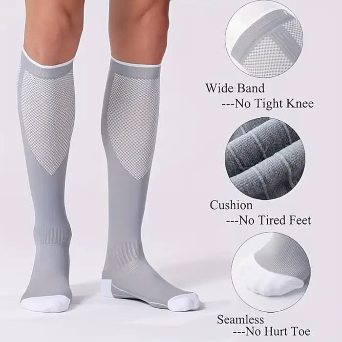 1 paire de chaussettes de compression 20-30 mmHg