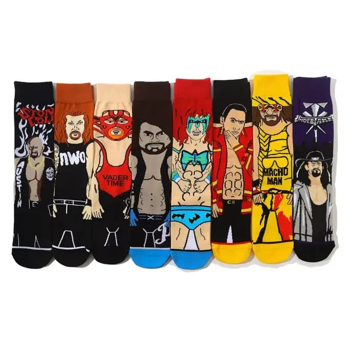 WWE – chaussettes personnalisées pour hommes