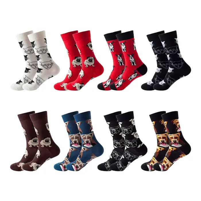 Mode femmes chaussettes dessin animé