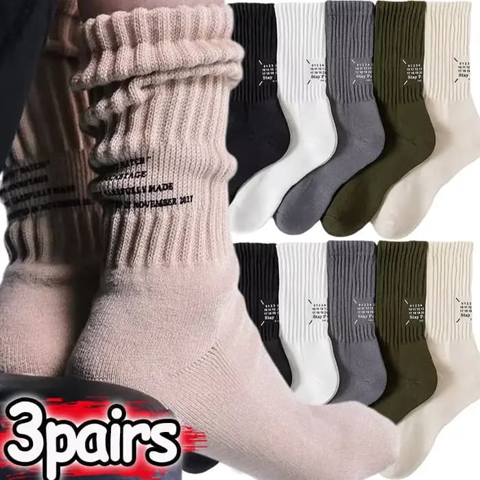 Chaussettes Vintage Cool Soft Letter