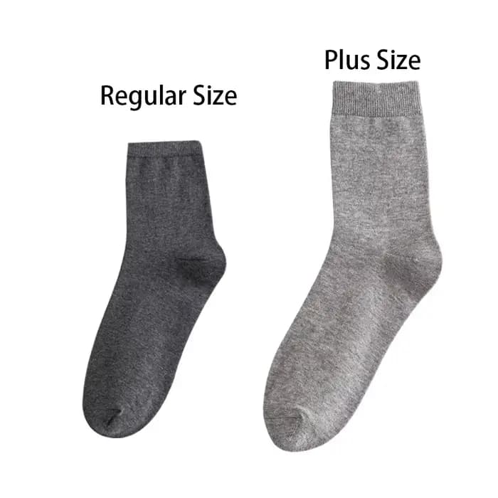 Chaussettes en coton peigné pour hommes, noir, décontracté, affaires respirant, haute qualité homme chaussette nouveau pour homme, grande taille EU38-48 10 paires/lot