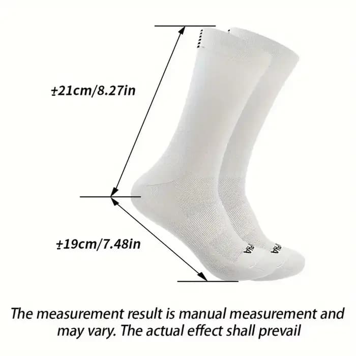 Chaussettes de cyclisme et de course à séchage rapide
