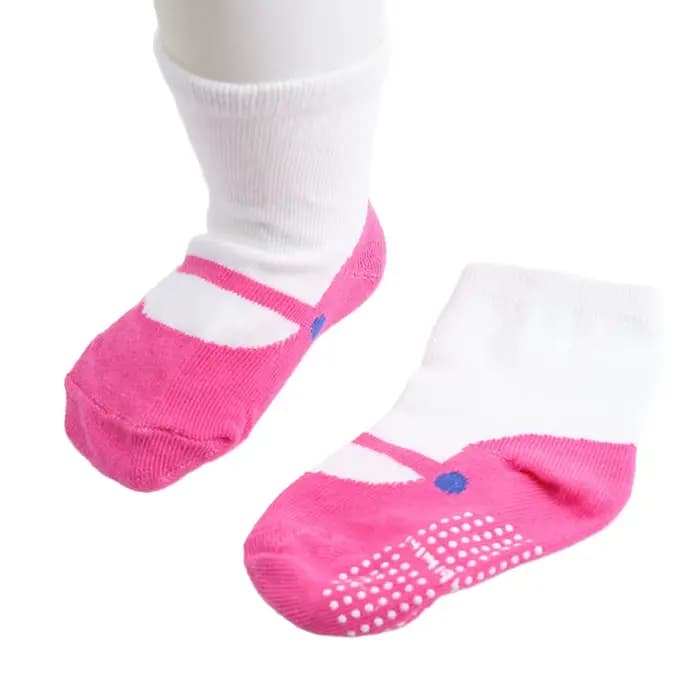 Mignon bébé chaussette filles nouveau-né danse Ballet plancher enfants infantile anti-dérapant enfant en bas âge