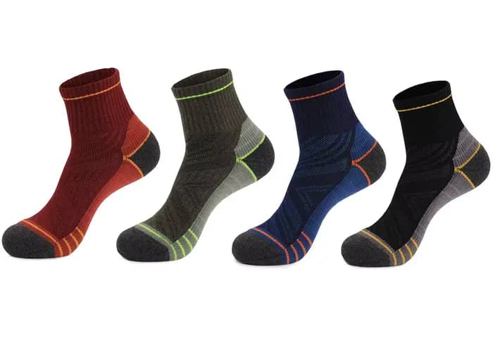 Chaussettes de randonnée en laine mérinos pour hommes et femmes