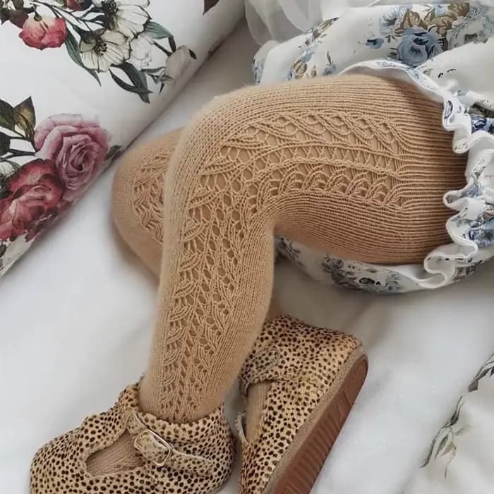 Collants d'été en coton pour petites filles