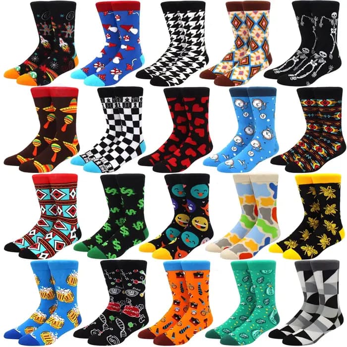 1 paire de chaussettes de bière pour hommes et femmes