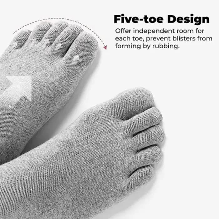 1/5 paires de chaussettes à cinq doigts