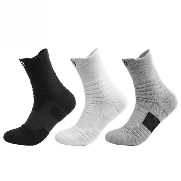 3 paires hommes course chaussettes de Compression