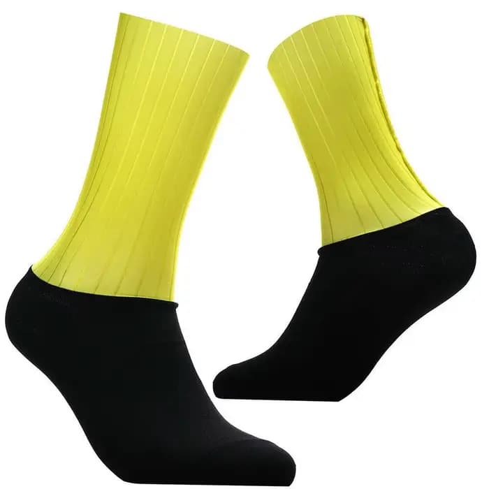 2025 Pro Team Aero chaussettes anti-dérapant Silicone cyclisme