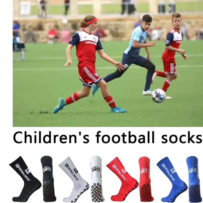 Nouveau FS chaussettes de football de sport respirantes pour enfants FS