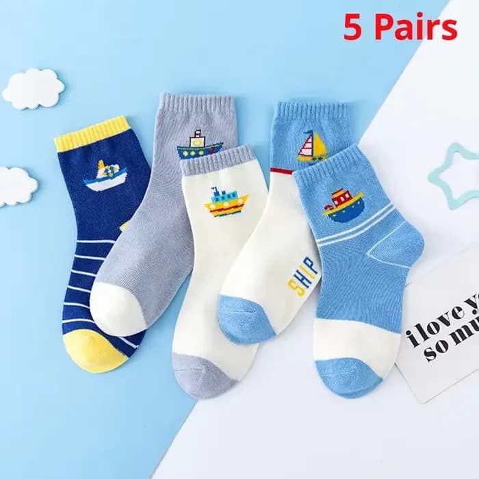 5 paires de chaussettes pour bébés enfants