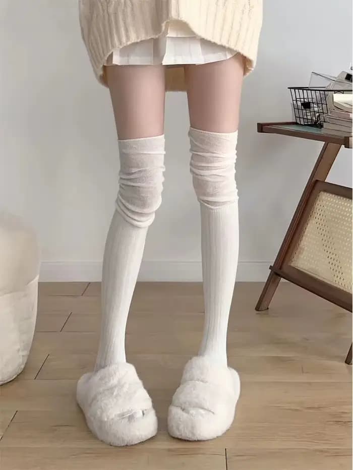 Chaussettes mi-longues pour femmes
