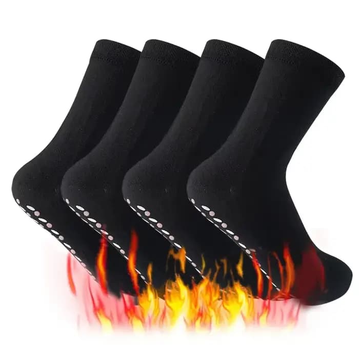 1/5 paires de chaussettes chauffantes