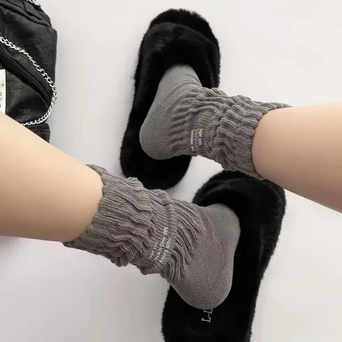 Chaussettes Vintage Cool Soft Letter