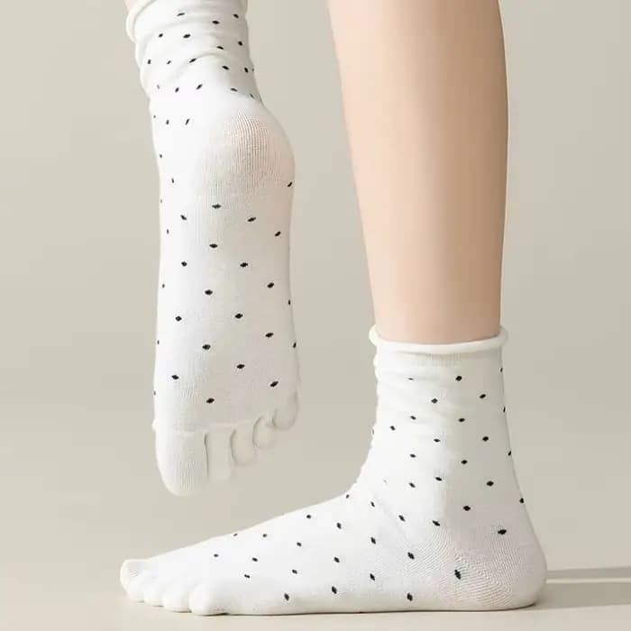 1 paire de chaussettes à orteils pour femmes