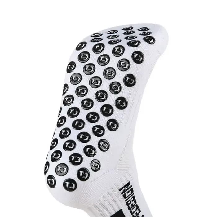 1 paire de nouvelles chaussettes de football mi-tube avec semelle antidérapante en silicone, coussinets en tissu éponge épais, chaussettes de football, chaussettes de basket-ball