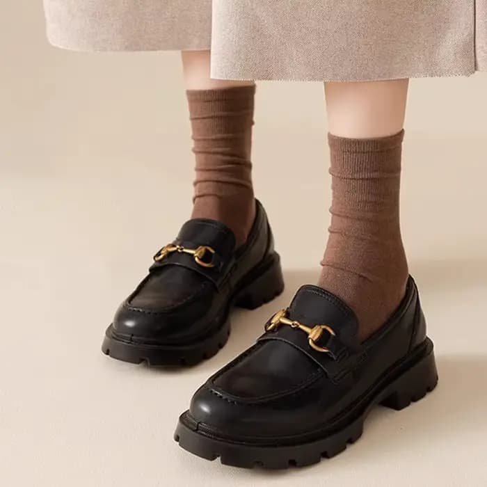 3/6/12 paires de chaussettes mi-tube simples et confortables pour femmes