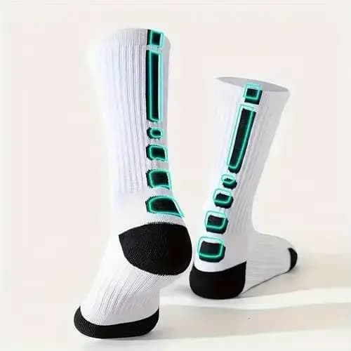3 paires de chaussettes athlétiques à coupe confortable pour hommes