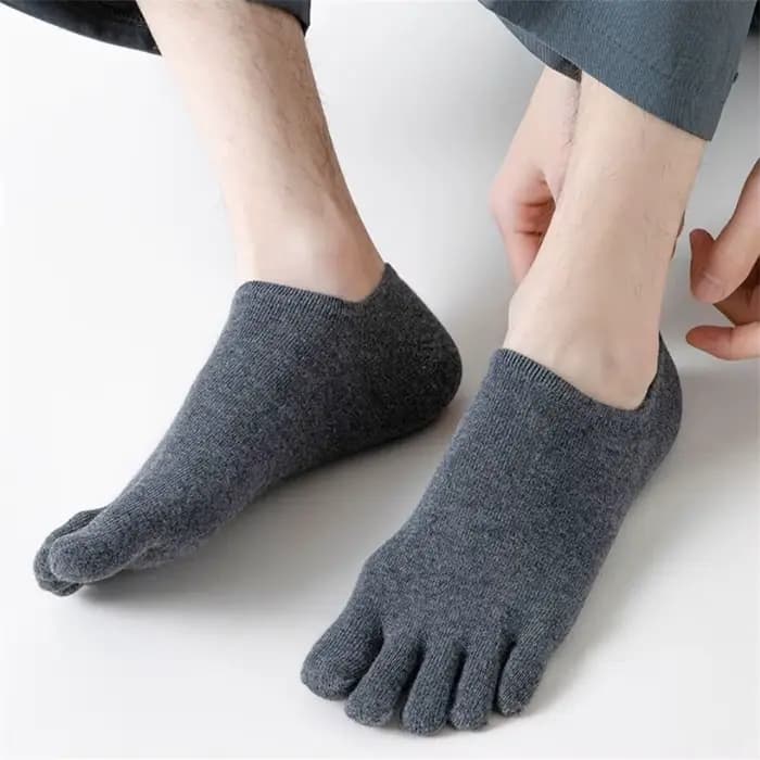 5 paires de chaussettes à cinq doigts pour hommes