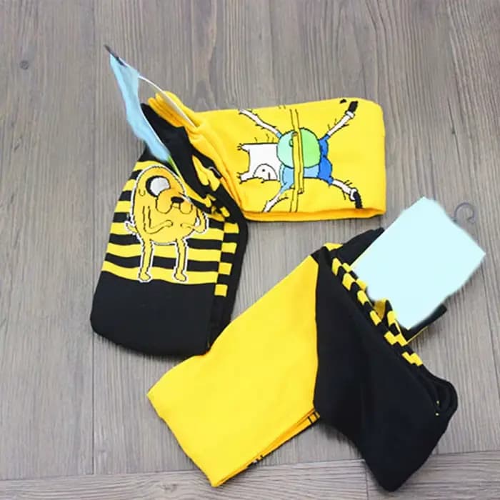 Chaussettes d'aventure de dessin animé mignon