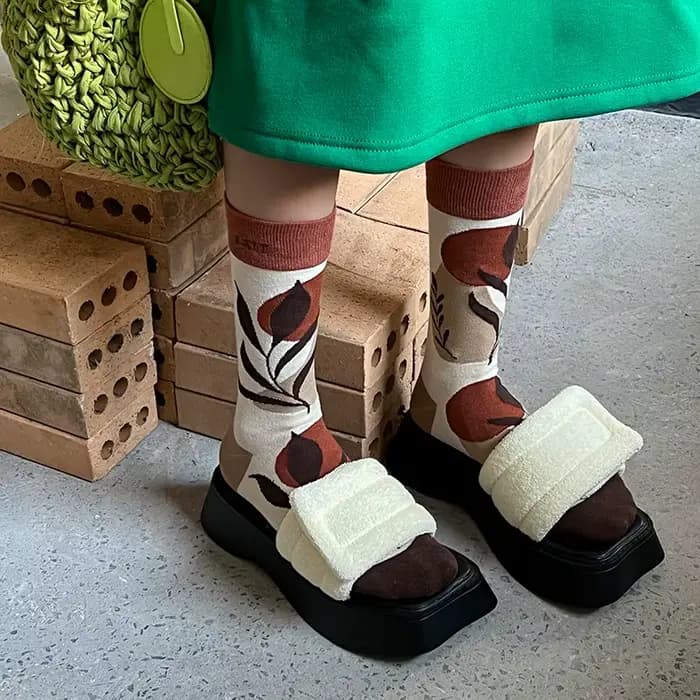 Chaussettes de mode personnalisées
