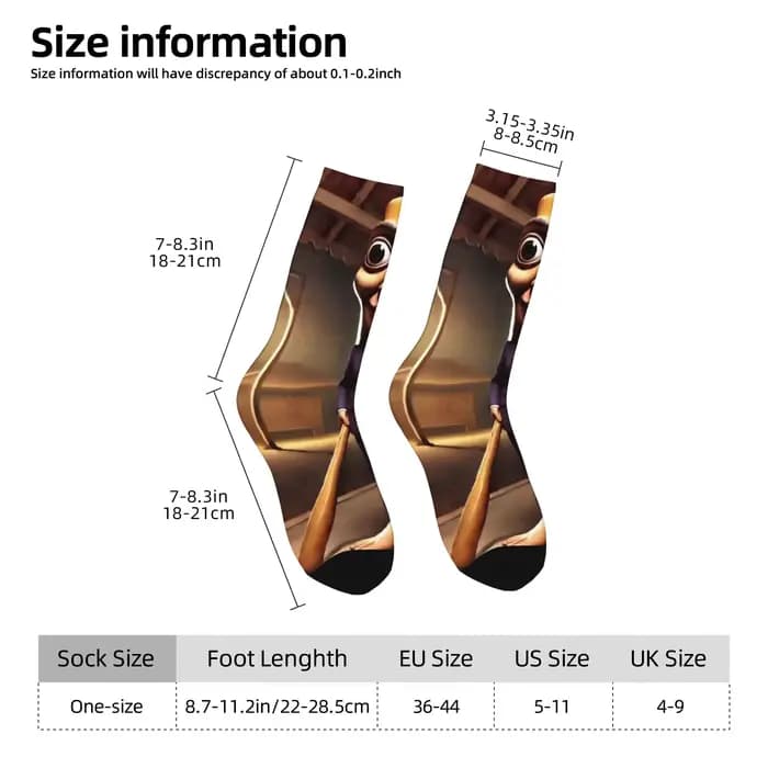 Chaussettes amusantes Tung Tung Tung Sahur 12 Hip Hop à motif imprimé sans couture pour hommes, chaussettes fantaisie pour hommes