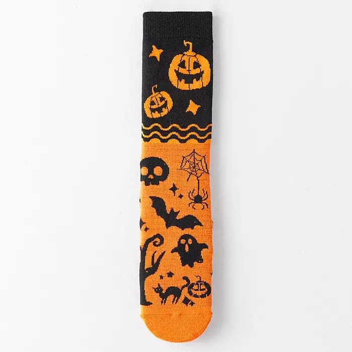 Chaussettes cadeaux d'Halloween pour hommes et femmes