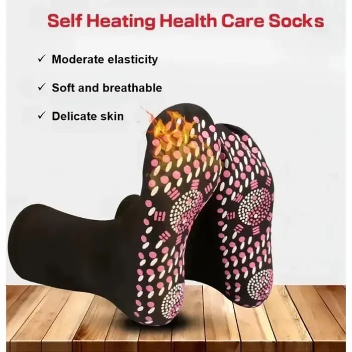 1/3/6 paires Tourmaline auto-chauffant chaussettes hiver chaud thermique soins de santé