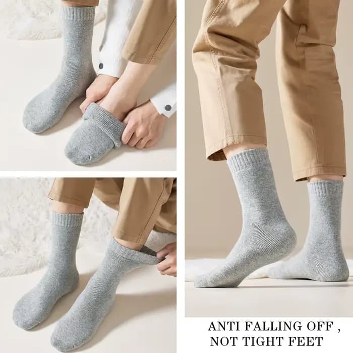 Chaussettes en laine pour hommes