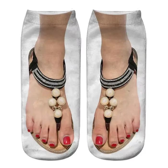 Chaussettes mignonnes en coton pour femmes