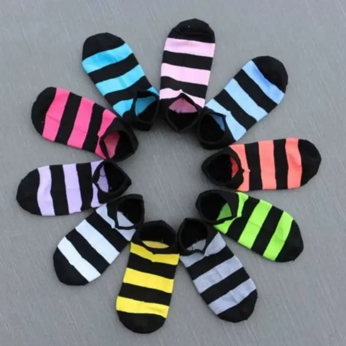 10/20 paires de chaussettes imprimées cœur