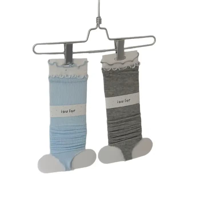 Chaussettes en soie pour femmes, élégantes, polyvalentes, simples, à la mode, côtelées, couvre-jambes, chaussettes fines et respirantes pour le printemps et l'été
