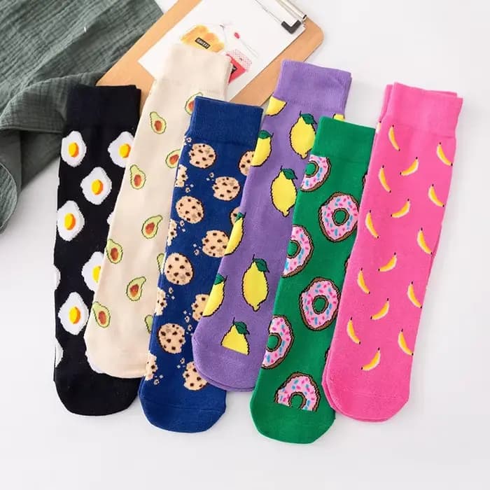 Chaussettes colorées pour femmes