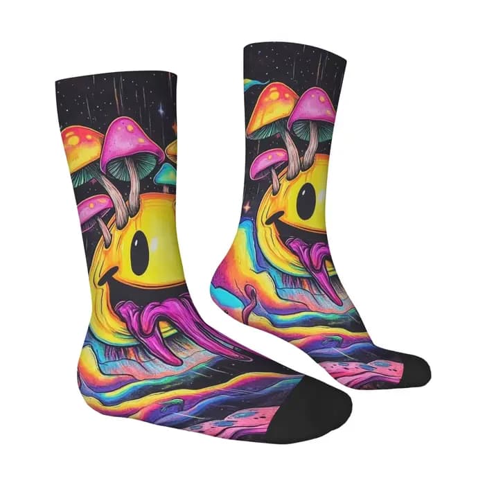 1 paire de chaussettes mi-mollet pour hommes