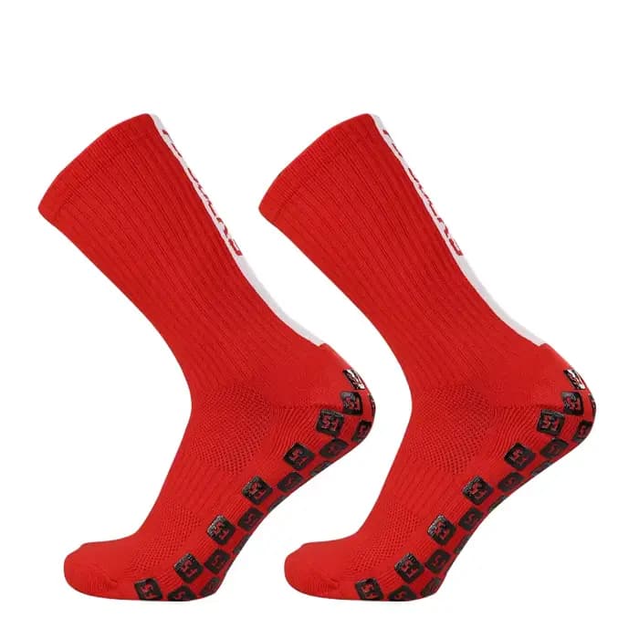 Nouvelles chaussettes de football antidérapantes en silicone pour hommes et femmes