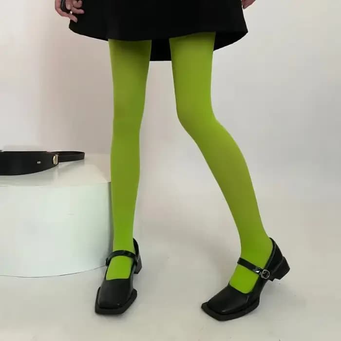 Collants Sexy pour femmes, bas longs, couleur rouge, velours, sans couture, printemps été automne, grands collants élastiques, Resille Rouge