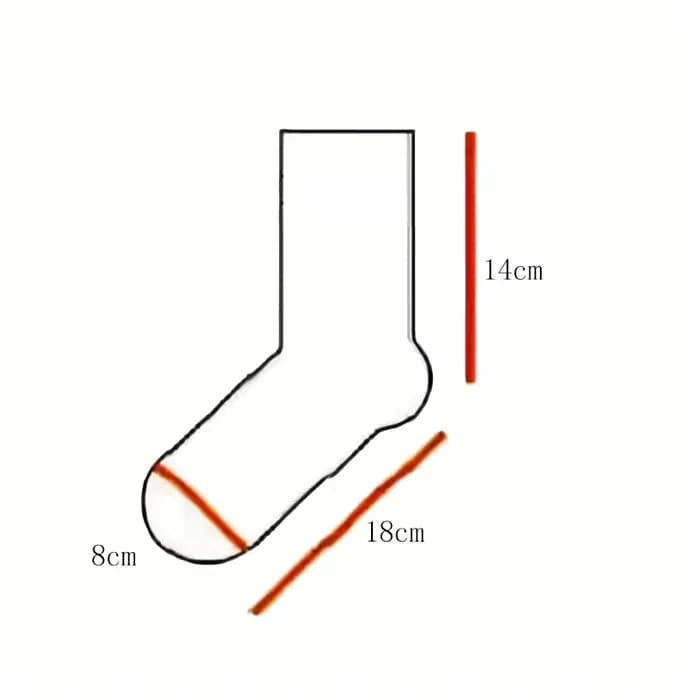 Chaussettes mi-longues pour hommes