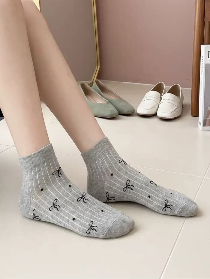 5 paires de chaussettes pour femmes