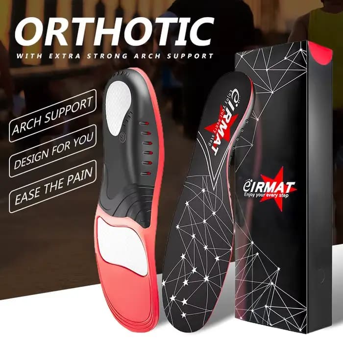 Semelles de dehors Orth4WD Premium pour Pieds, Gel PU, Absorption des Chocs, Semelle Respirante, Support de Voûte Sportive, Soins des Pieds