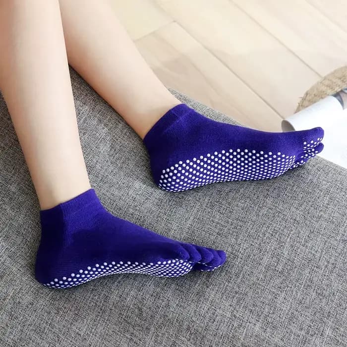 Offre spéciale femmes anti-dérapant Yoga chaussettes doigts Fitness Pilates