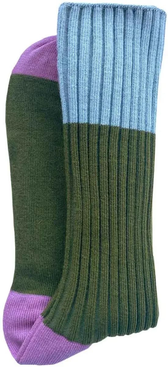 Chaussettes Yvette Olive 36/38