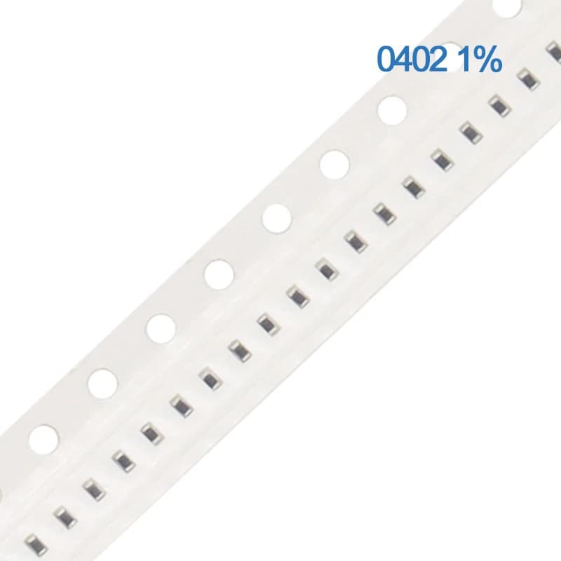 100 pièces 0402 1% résistance SMD 1/16W 1.33 4.75 10.7 17.4 30.1 36.5 42.2 48.7 54.9 107 124 137 221