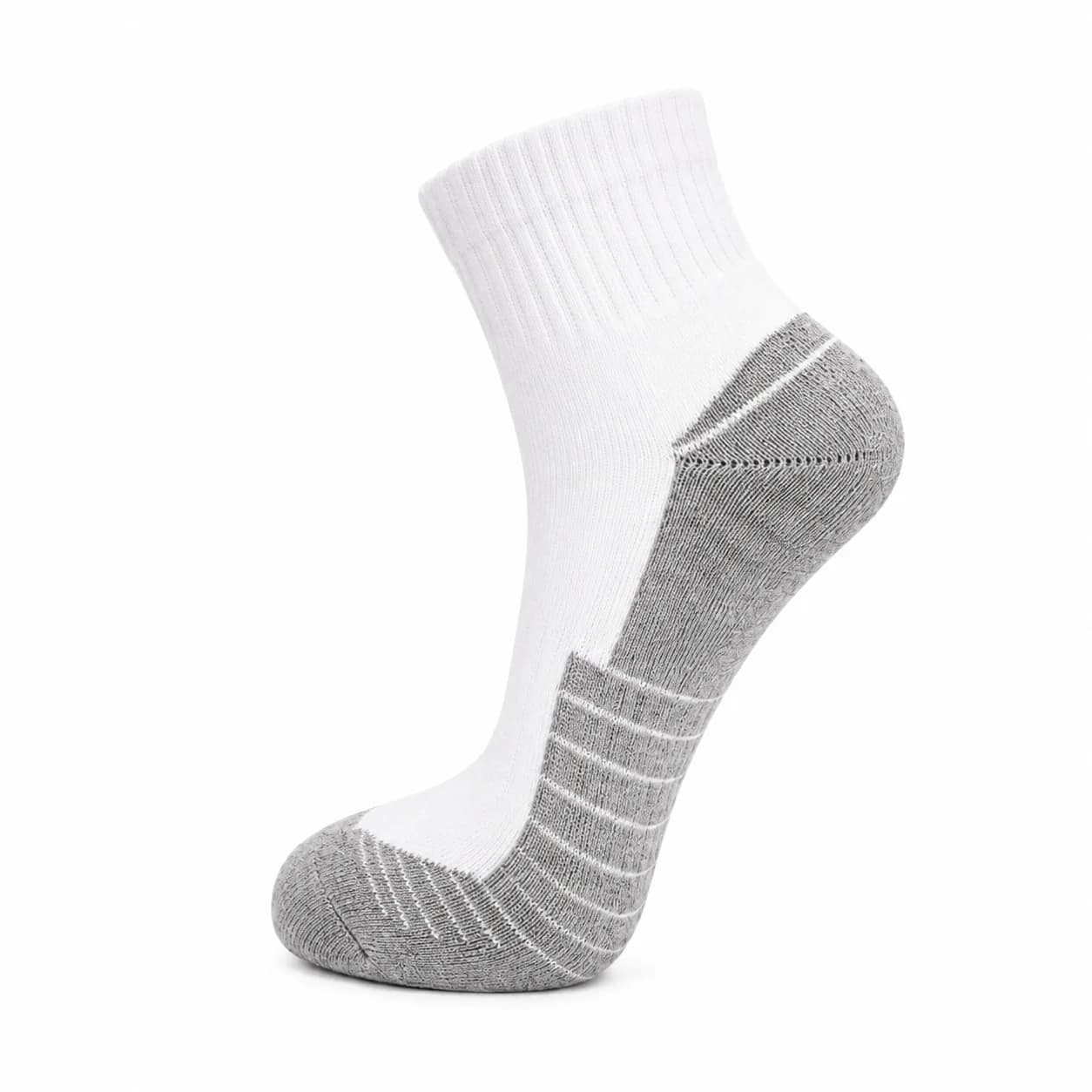 Chaussettes de course pour femme et homme, en coton éponge, chaussettes de sport à la cheville