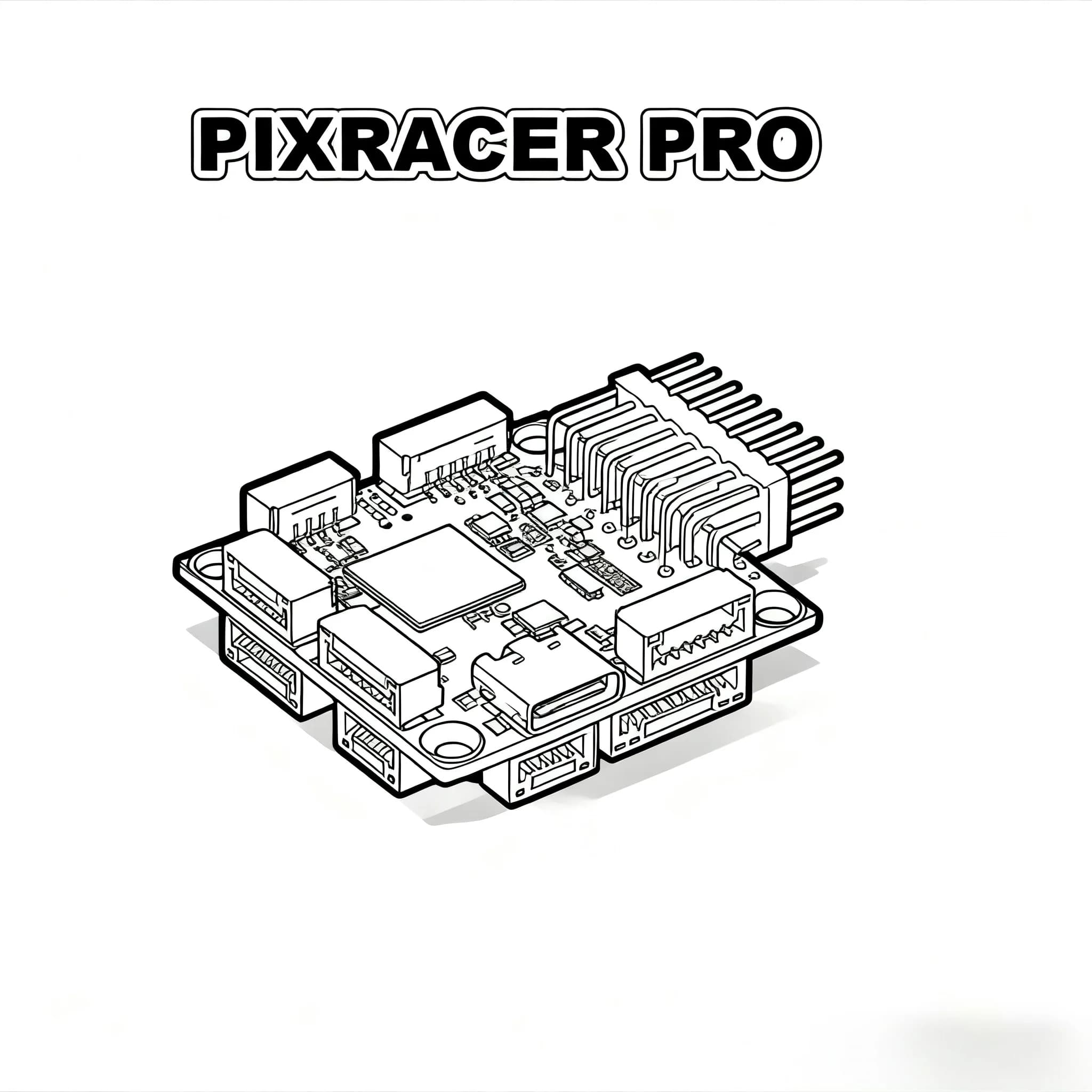 Angeltoy Pixracer PRO Autopilot Xracer PX4 Pixhawk Flight Controller M8N GPS Set RC Quadcopter Ardupilot